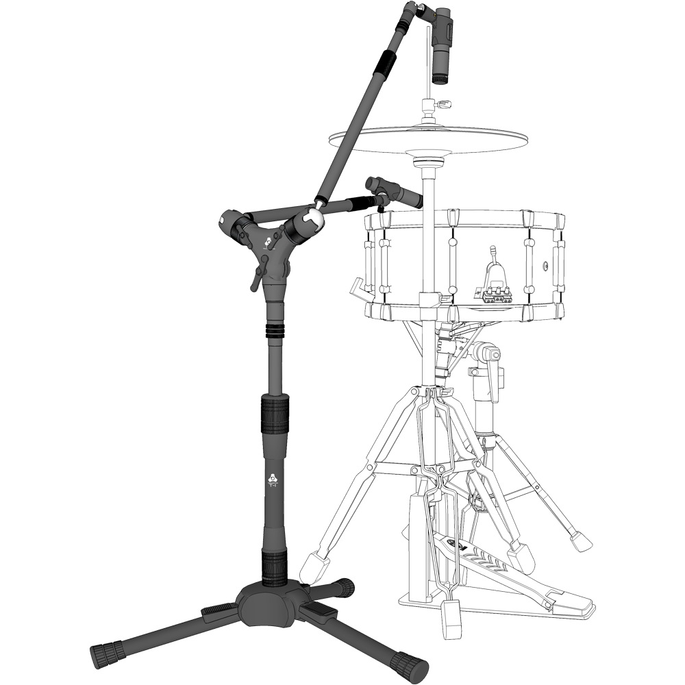 Drum miking simplified by TriadOrbit